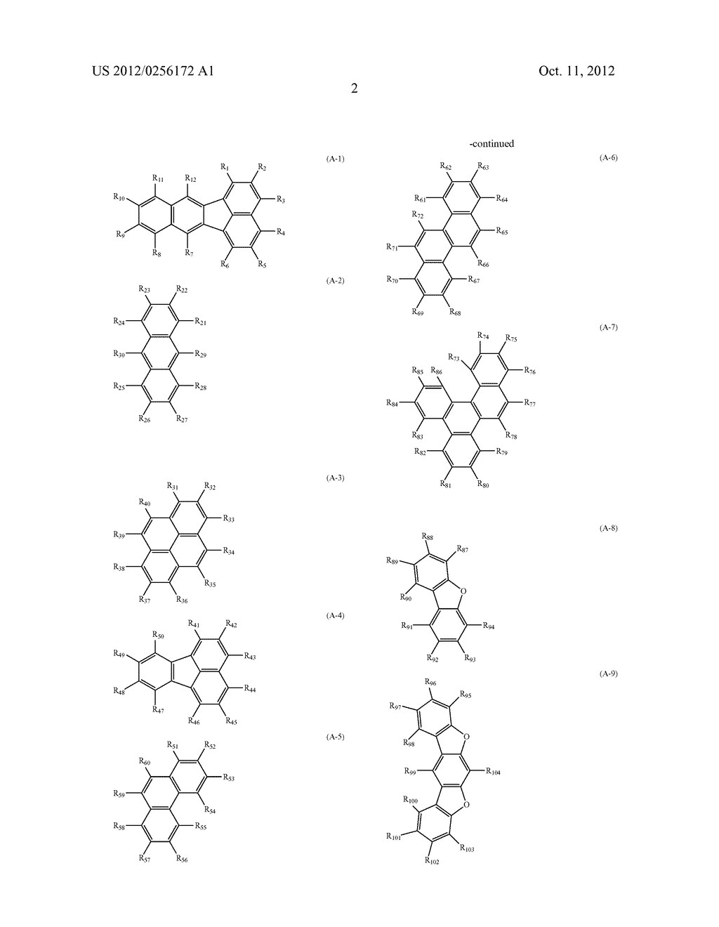 ORGANIC ELECTROLUMINESCENCE DEVICE - diagram, schematic, and image 04