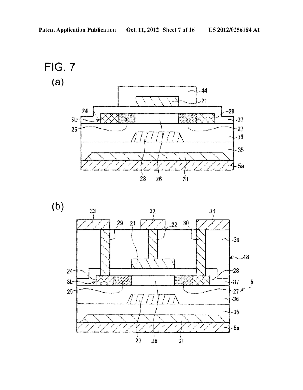 SEMICONDUCTOR DEVICE, ACTIVE MATRIX SUBSTRATE AND DISPLAY DEVICE - diagram, schematic, and image 08