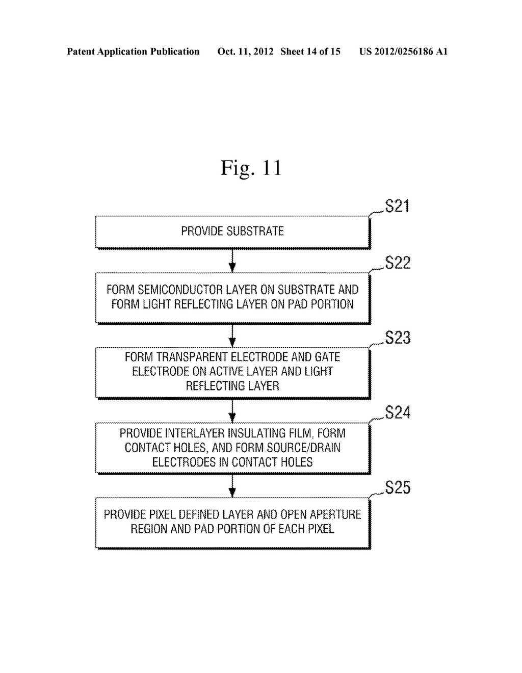 ORGANIC LIGHT-EMITTING DISPLAY DEVICE AND METHOD OF MANUFACTURING THE SAME - diagram, schematic, and image 15