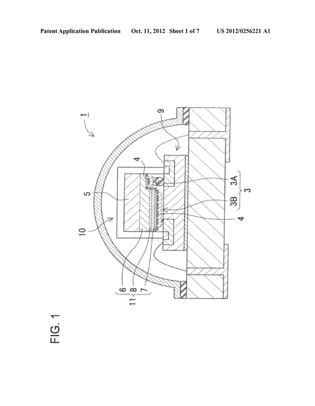 LIFE-IMPROVED SEMICONDUCTOR LIGHT EMITTING DEVICE - diagram, schematic, and image 02