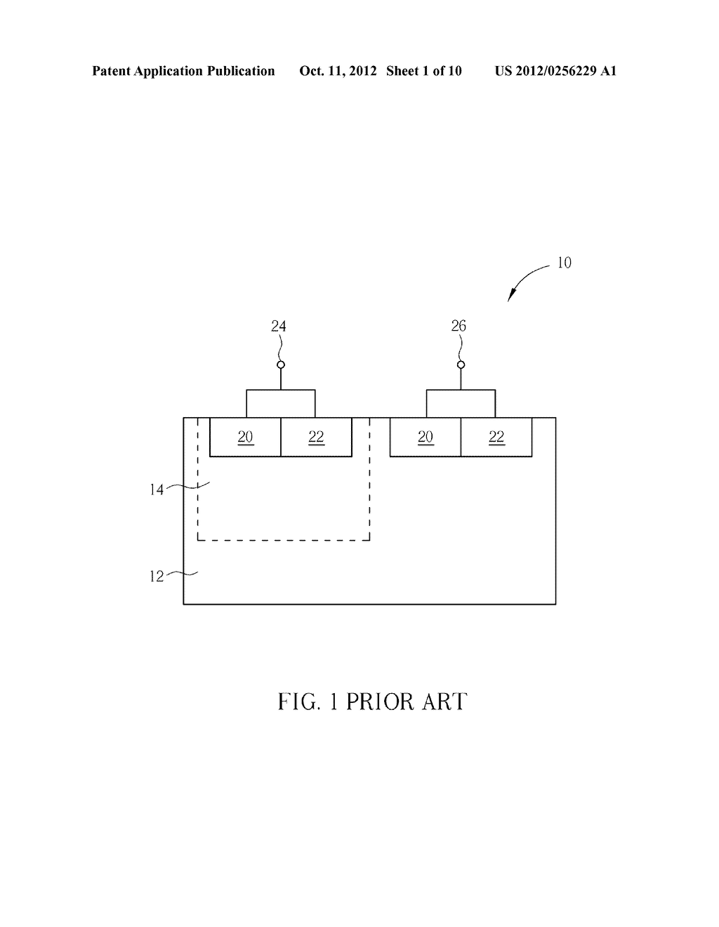 Electrostatic discharge protection device and Electrostatic discharge     protection circuit thereof - diagram, schematic, and image 02