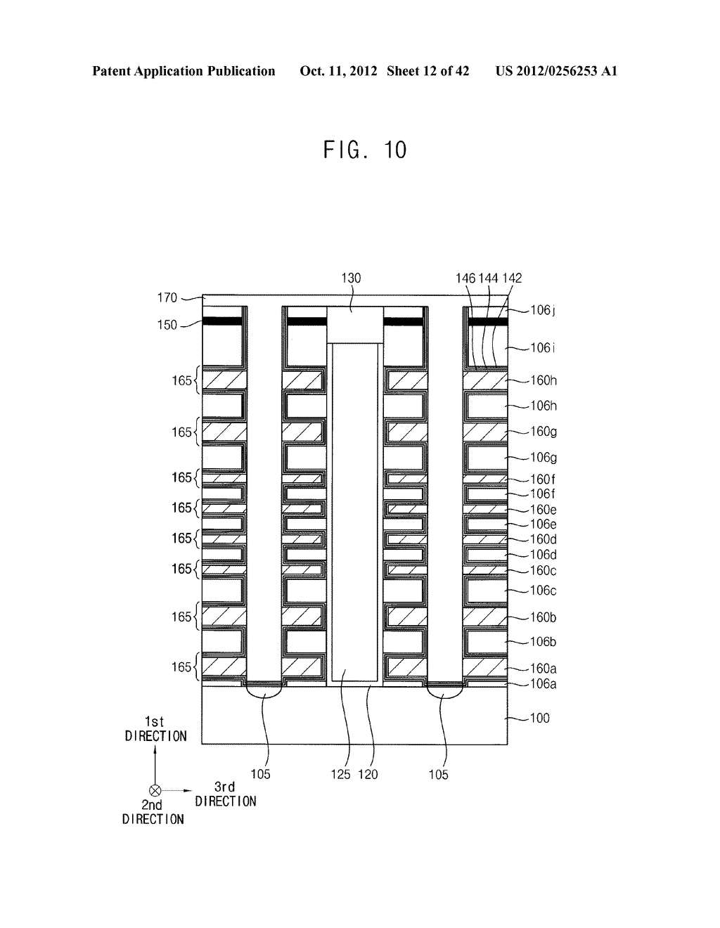 Vertical Memory Devices - diagram, schematic, and image 13