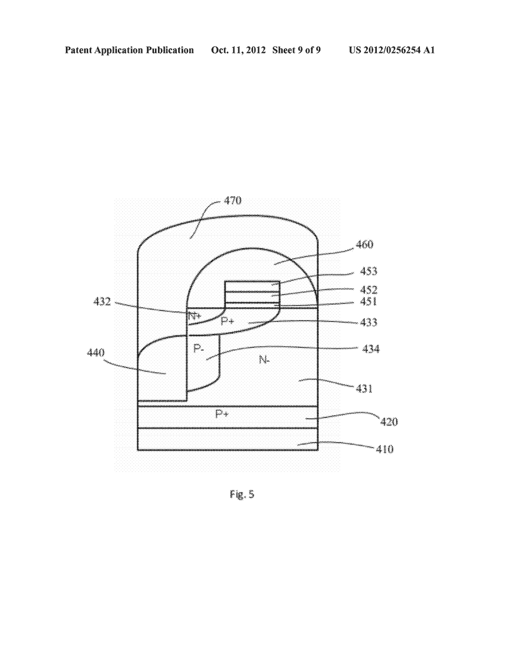 STRUCTURE AND FABRICATION PROCESS OF SUPER JUNCTION MOSFET - diagram, schematic, and image 10