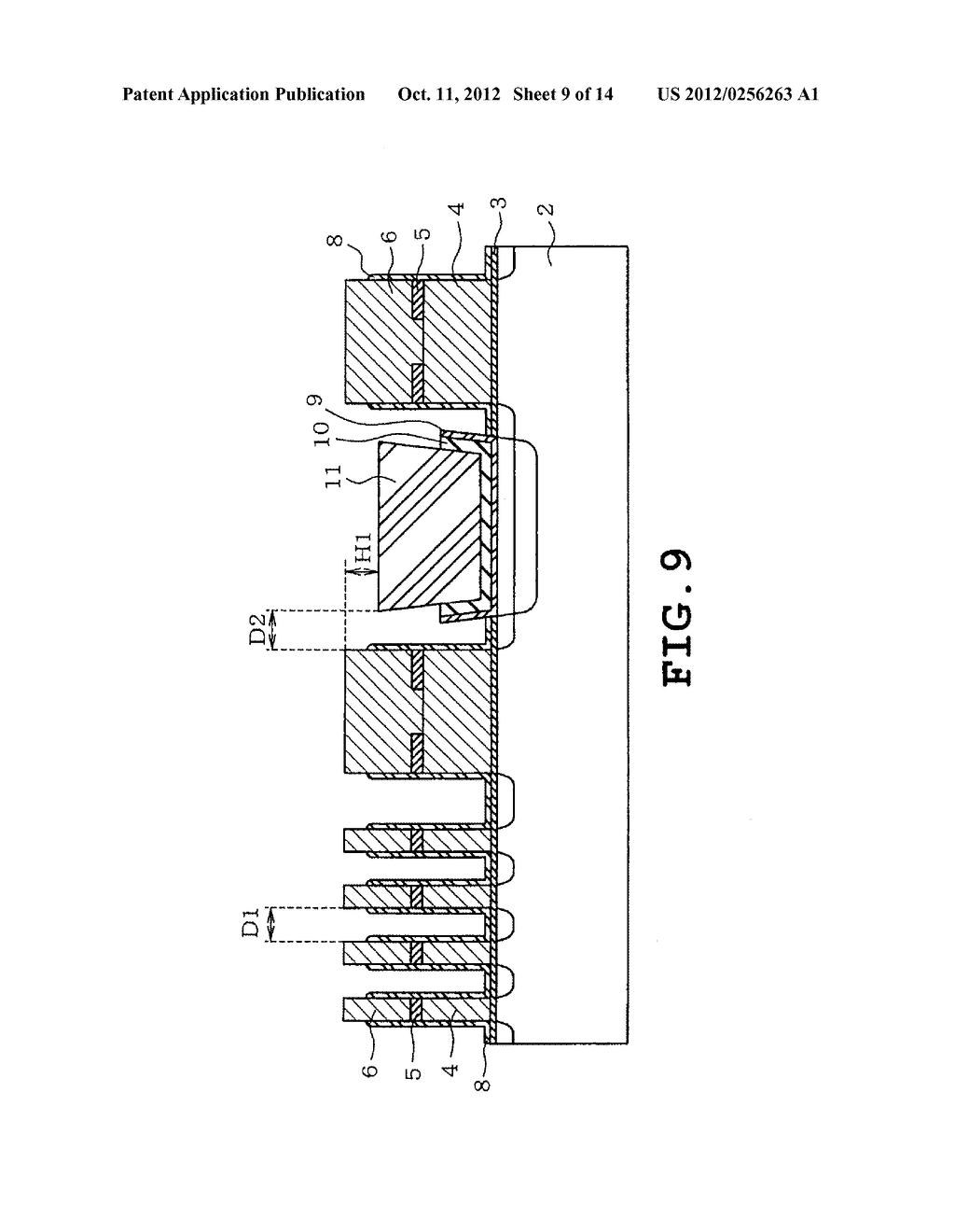 SEMICONDUCTOR STORAGE DEVICE AND METHOD OF MANUFACTURING THE SAME - diagram, schematic, and image 10