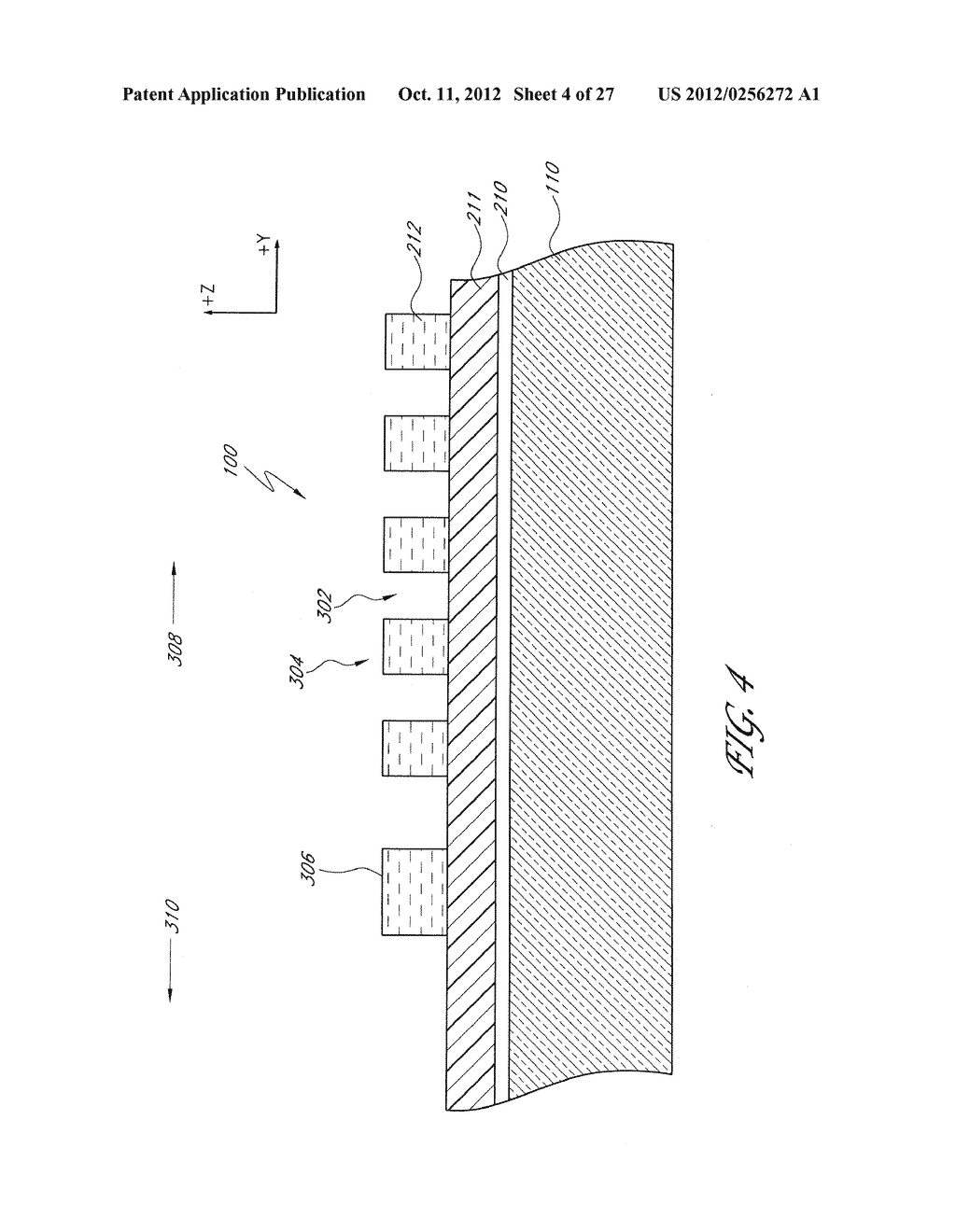 MEMORY DEVICE COMPRISING AN ARRAY PORTION AND A LOGIC PORTION - diagram, schematic, and image 05