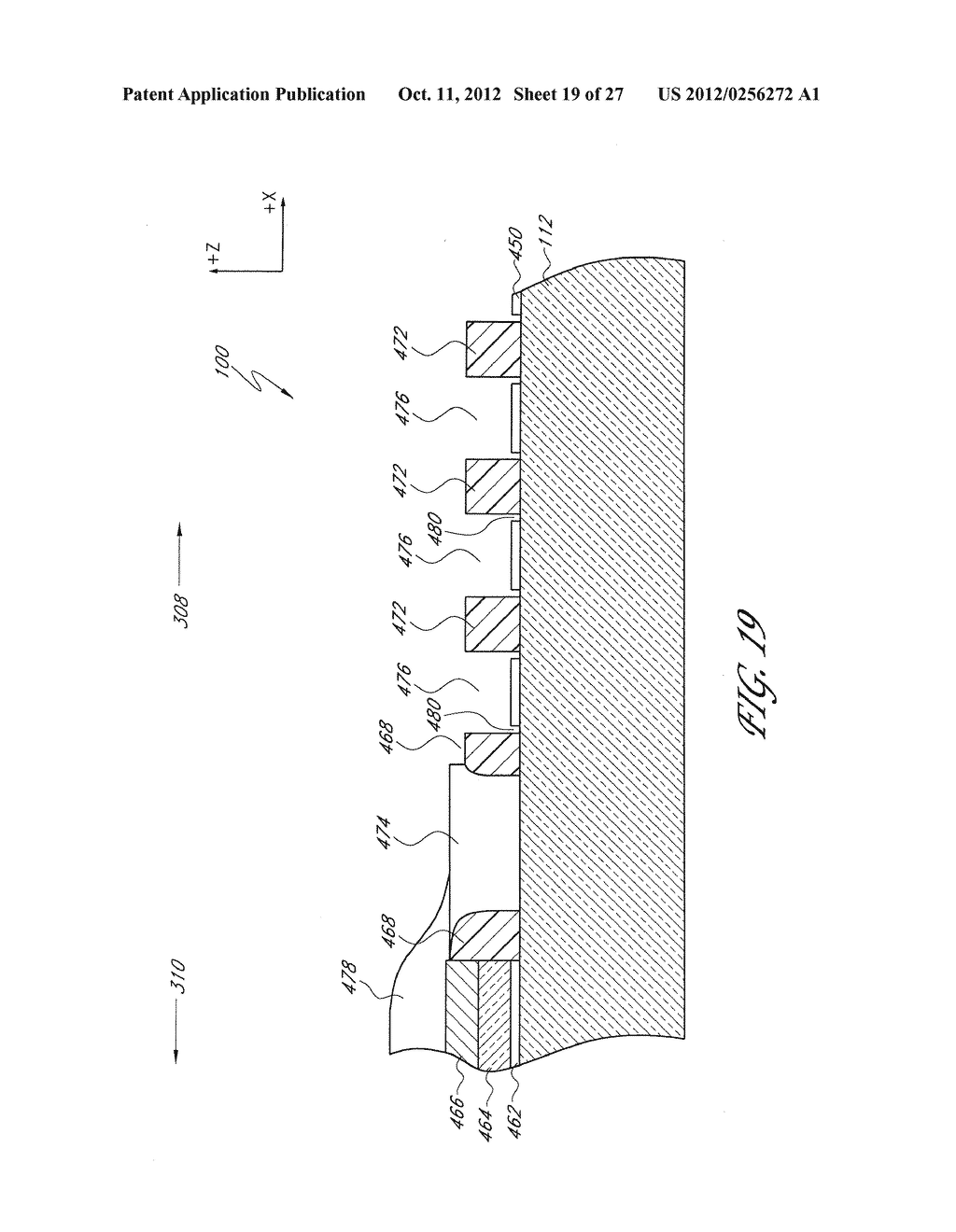 MEMORY DEVICE COMPRISING AN ARRAY PORTION AND A LOGIC PORTION - diagram, schematic, and image 20