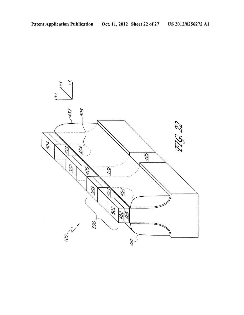 MEMORY DEVICE COMPRISING AN ARRAY PORTION AND A LOGIC PORTION - diagram, schematic, and image 23