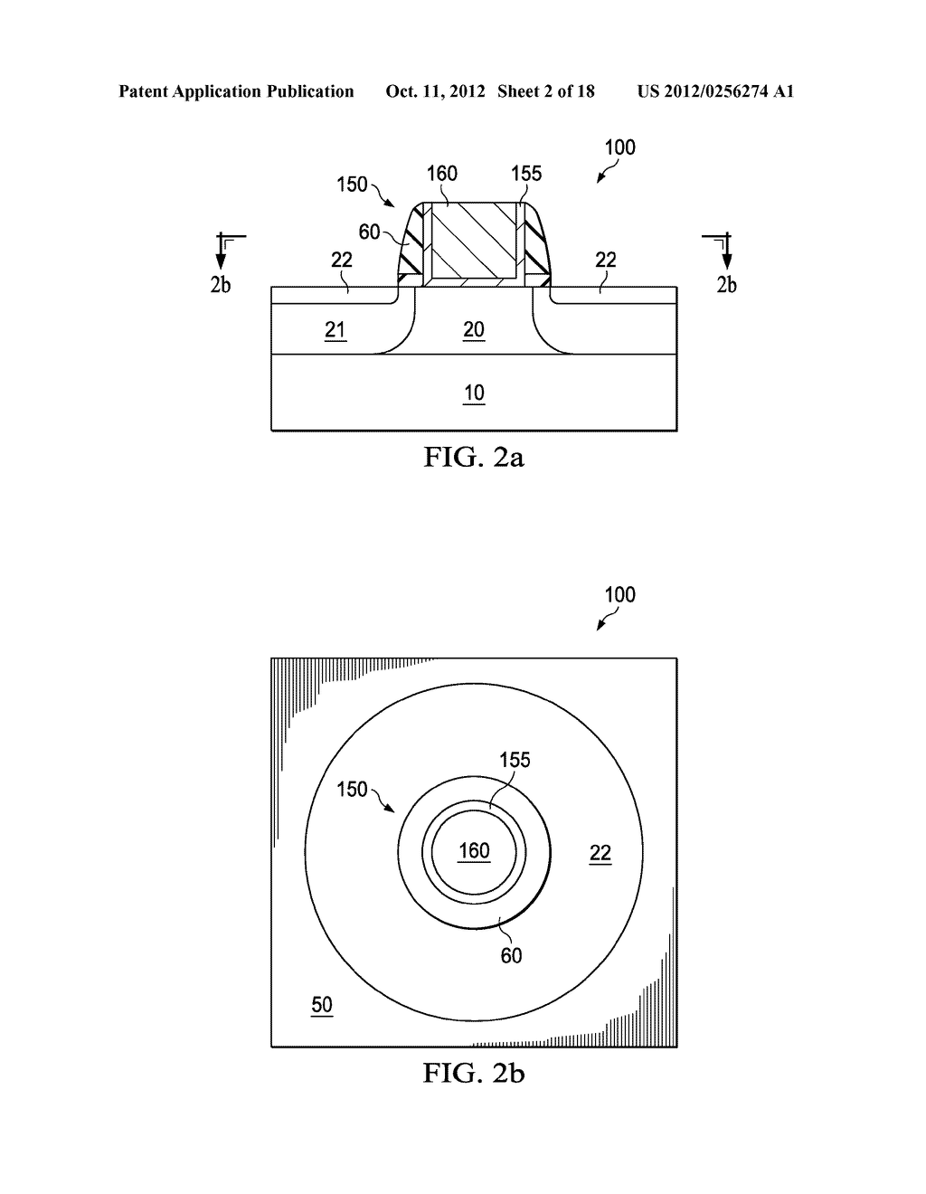 Schottky Diodes Having Metal Gate Electrodes And Methods of Formation     Thereof - diagram, schematic, and image 03