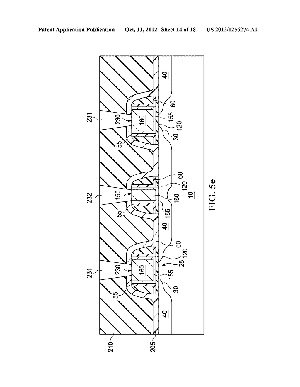 Schottky Diodes Having Metal Gate Electrodes And Methods of Formation     Thereof - diagram, schematic, and image 15