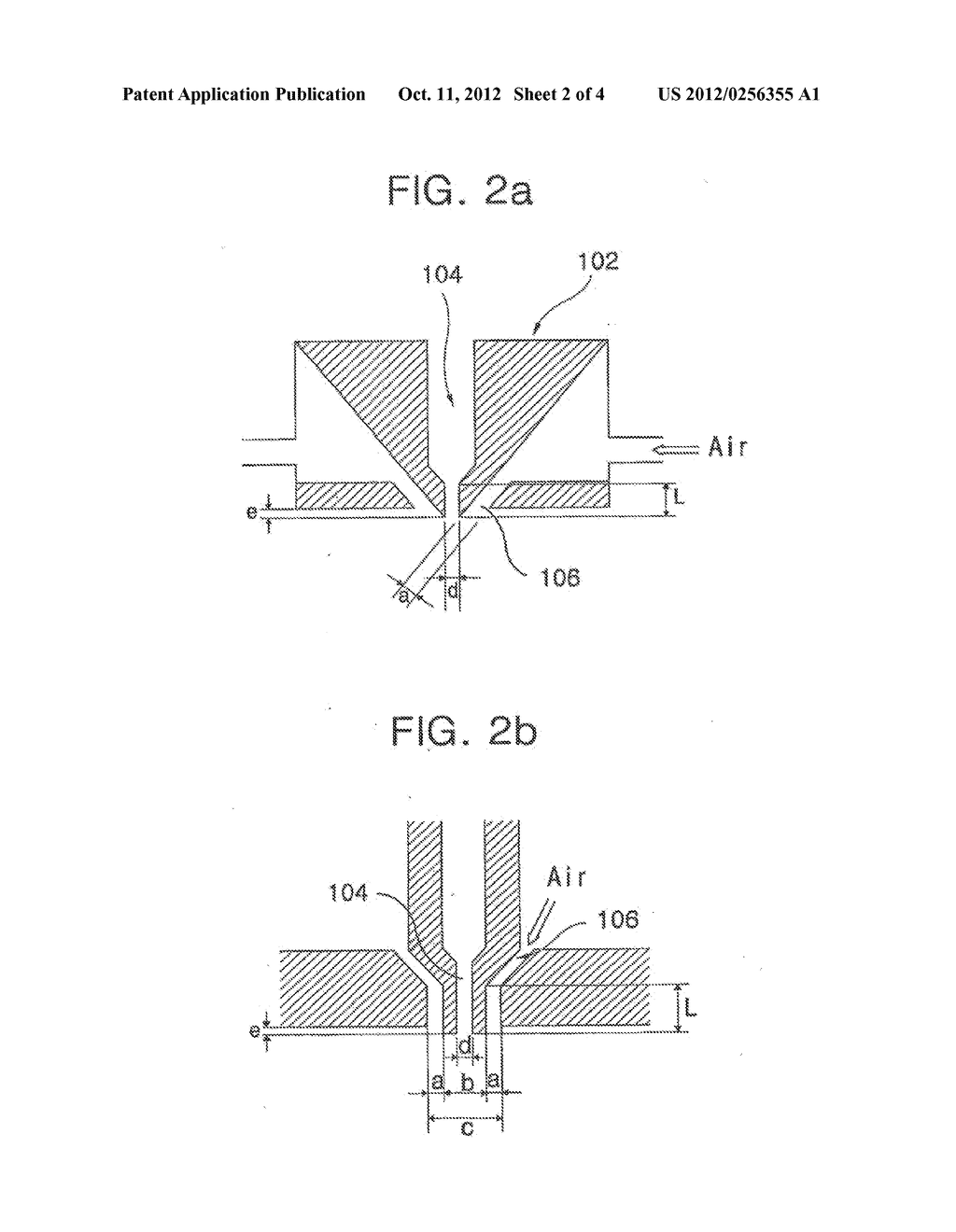 MANUFACTURING DEVICE AND THE METHOD OF PREPARING FOR THE NANOFIBERS VIA     ELECTRO-BLOWN SPINNING PROCESS - diagram, schematic, and image 03