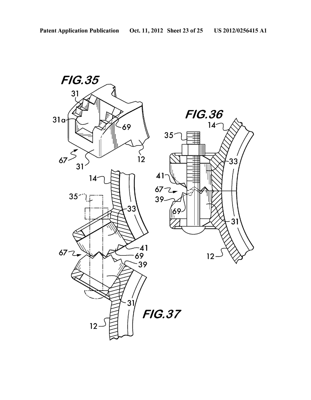 Pivoting Pipe Coupling Having a Movable Gripping Body - diagram, schematic, and image 24