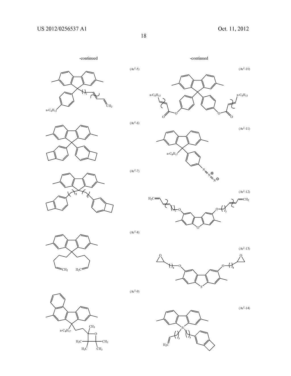 COMPOSITION AND LIGHT EMITTING ELEMENT USING THE COMPOSITION - diagram, schematic, and image 19