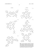 COMPOSITION AND LIGHT EMITTING ELEMENT USING THE COMPOSITION diagram and image