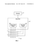 MEASUREMENT AND APPARATUS FOR ELECTRICAL MEASUREMENT OF ELECTRICAL DRIVE     PARAMETERS FOR A MEMS BASED DISPLAY diagram and image