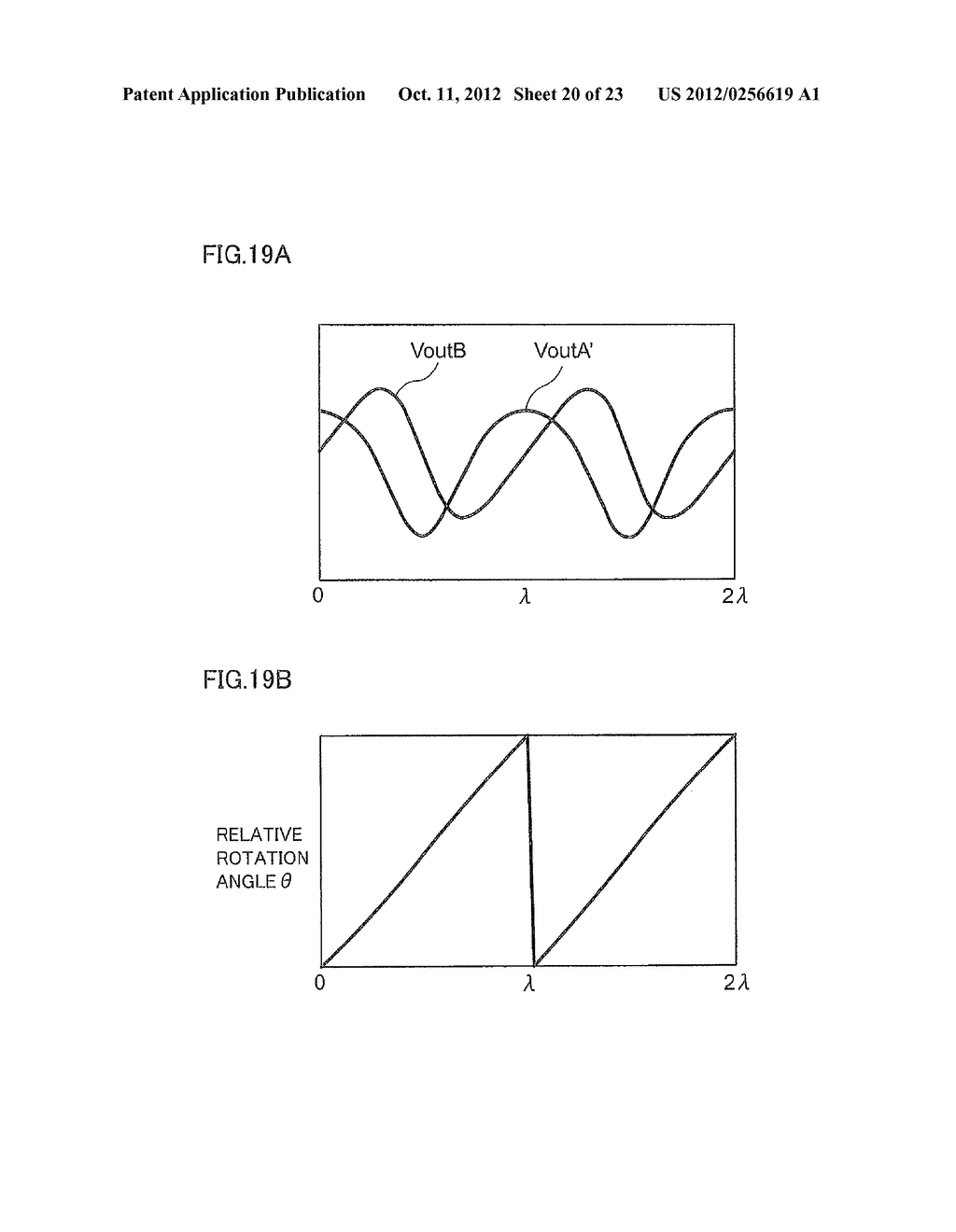 RELATIVE ANGLE DETECTION DEVICE, ROTATION ANGLE DETECTION DEVICE, RELATIVE     ANGLE DETECTION METHOD, AND ROTATION ANGLE DETECTION METHOD - diagram, schematic, and image 21