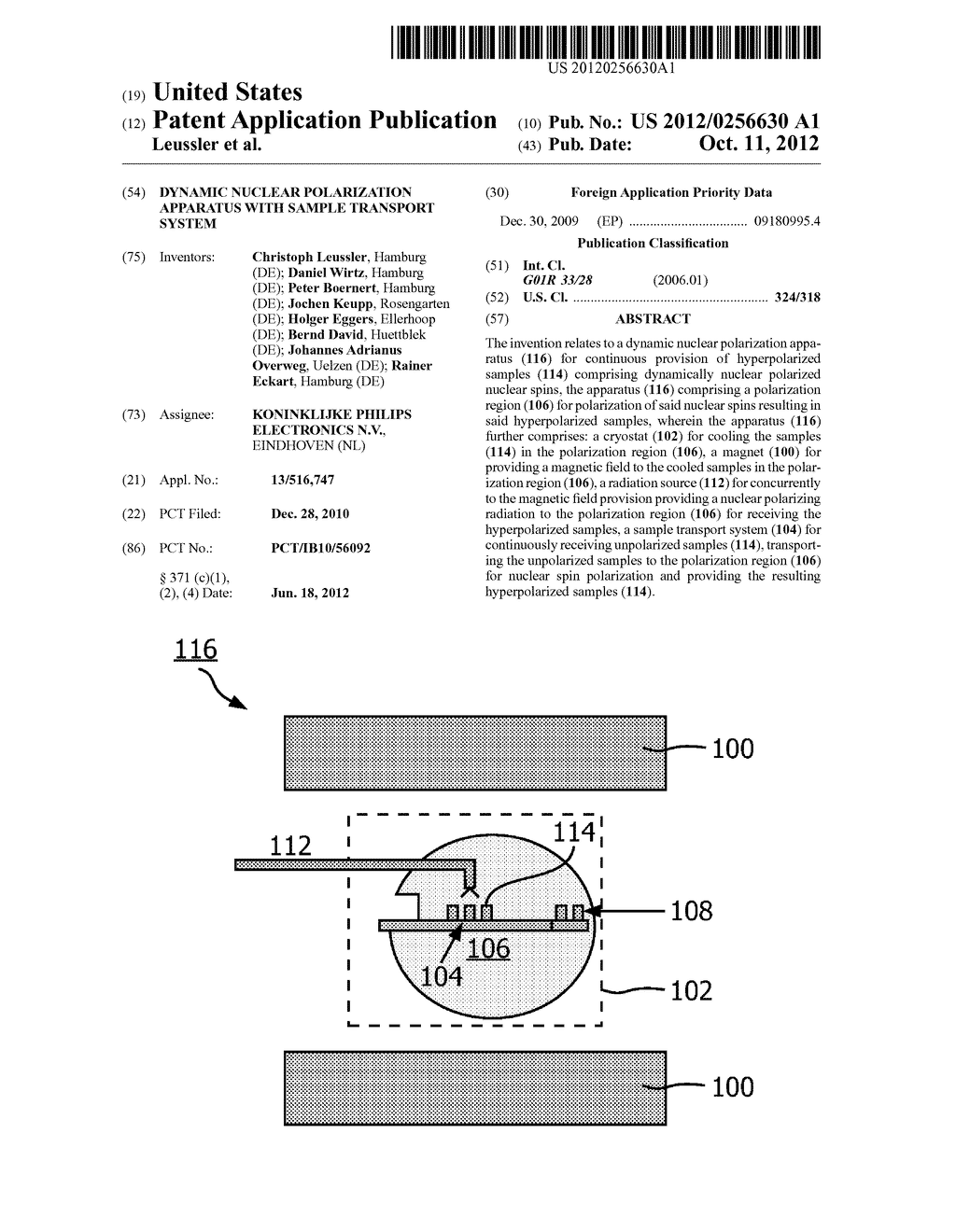 DYNAMIC NUCLEAR POLARIZATION APPARATUS WITH SAMPLE TRANSPORT SYSTEM - diagram, schematic, and image 01