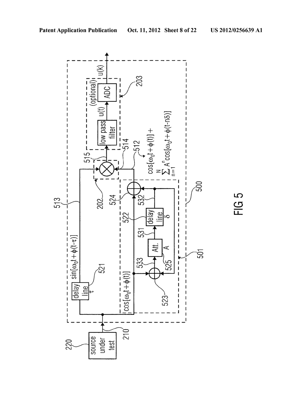 APPARATUS COMPRISING A RECURSIVE DELAYER AND METHOD FOR MEASURING A PHASE     NOISE - diagram, schematic, and image 09