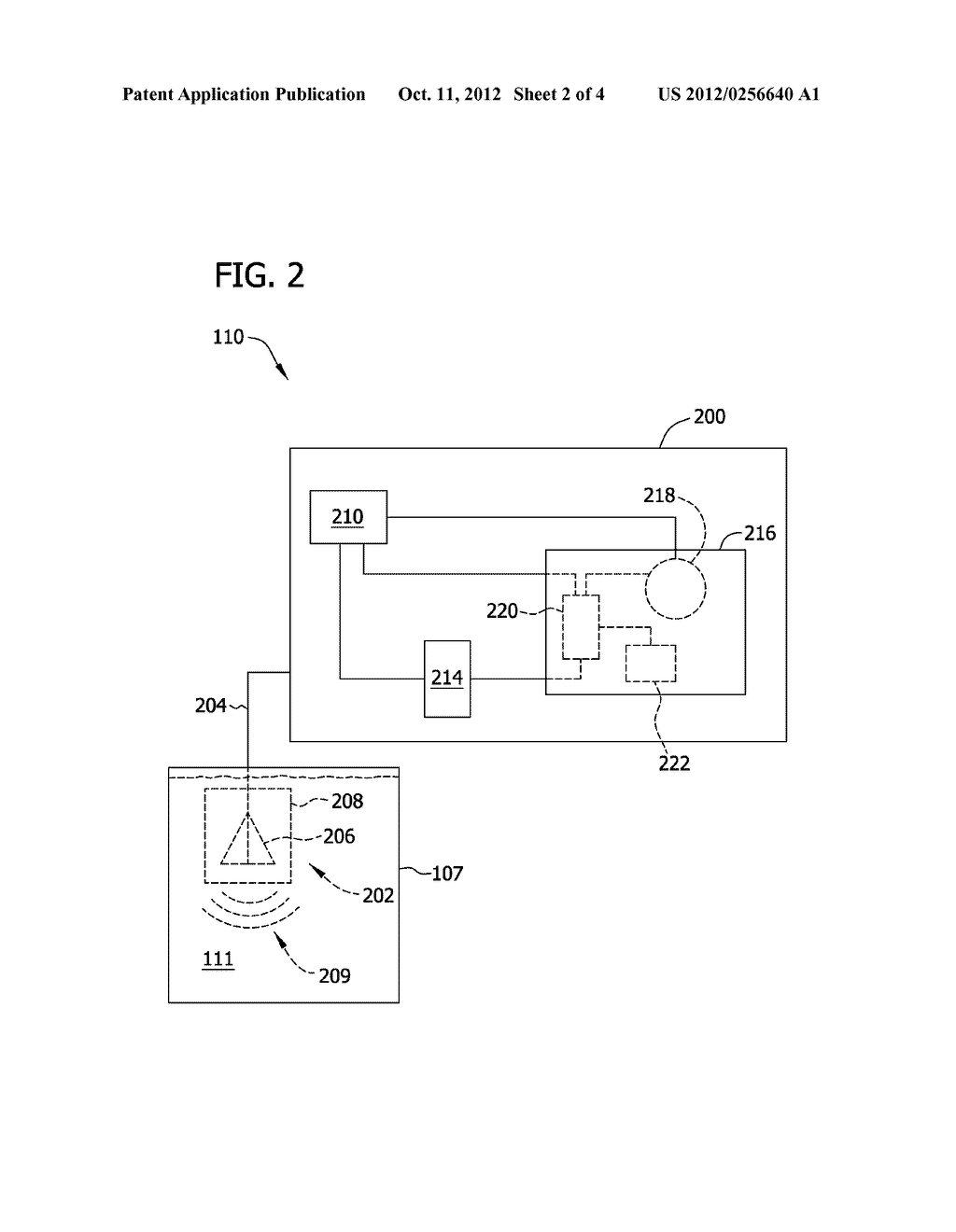 APPARATUS AND METHODS FOR USE IN DETERMINING THE PRESENCE OF MATERIALS     ENTRAINED WITHIN A MEDIUM - diagram, schematic, and image 03