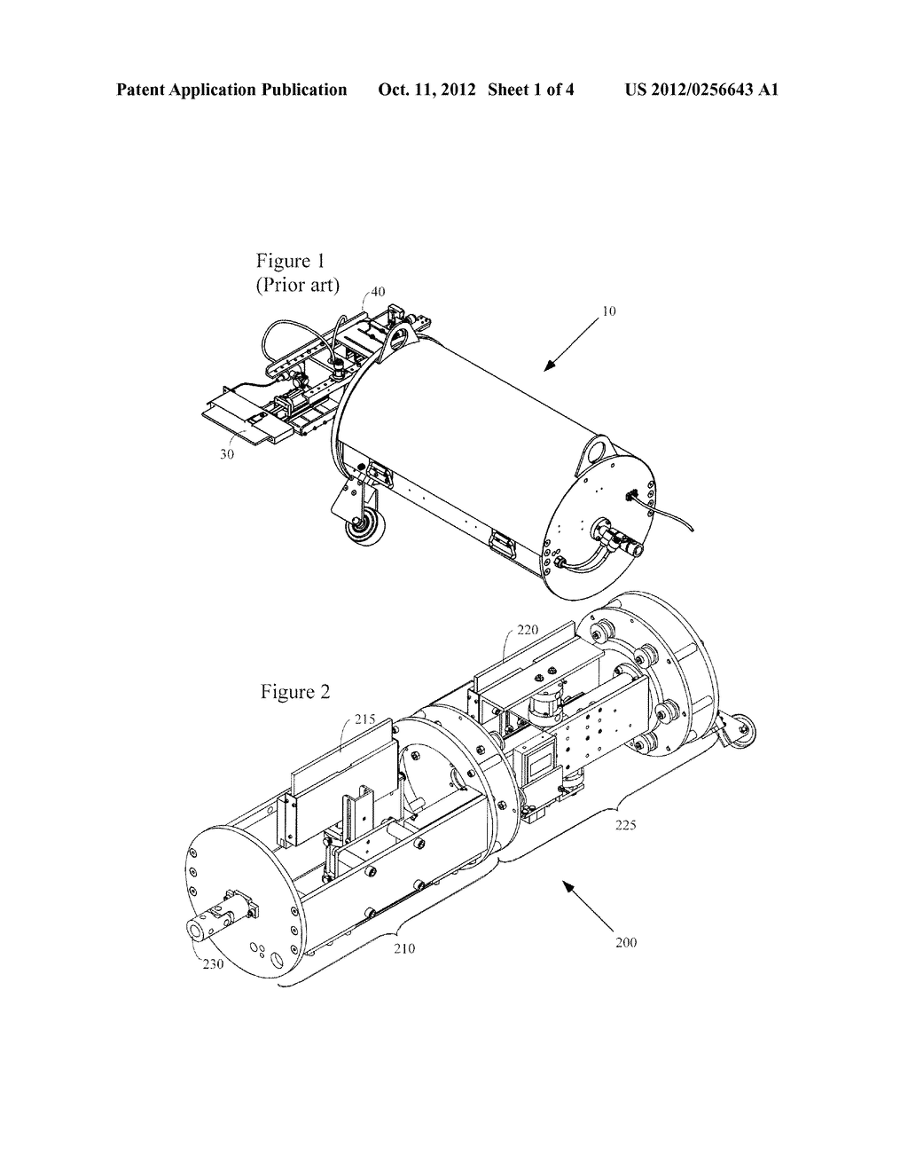 INTERNAL PIPE COATING INSPECTION ROBOT - diagram, schematic, and image 02