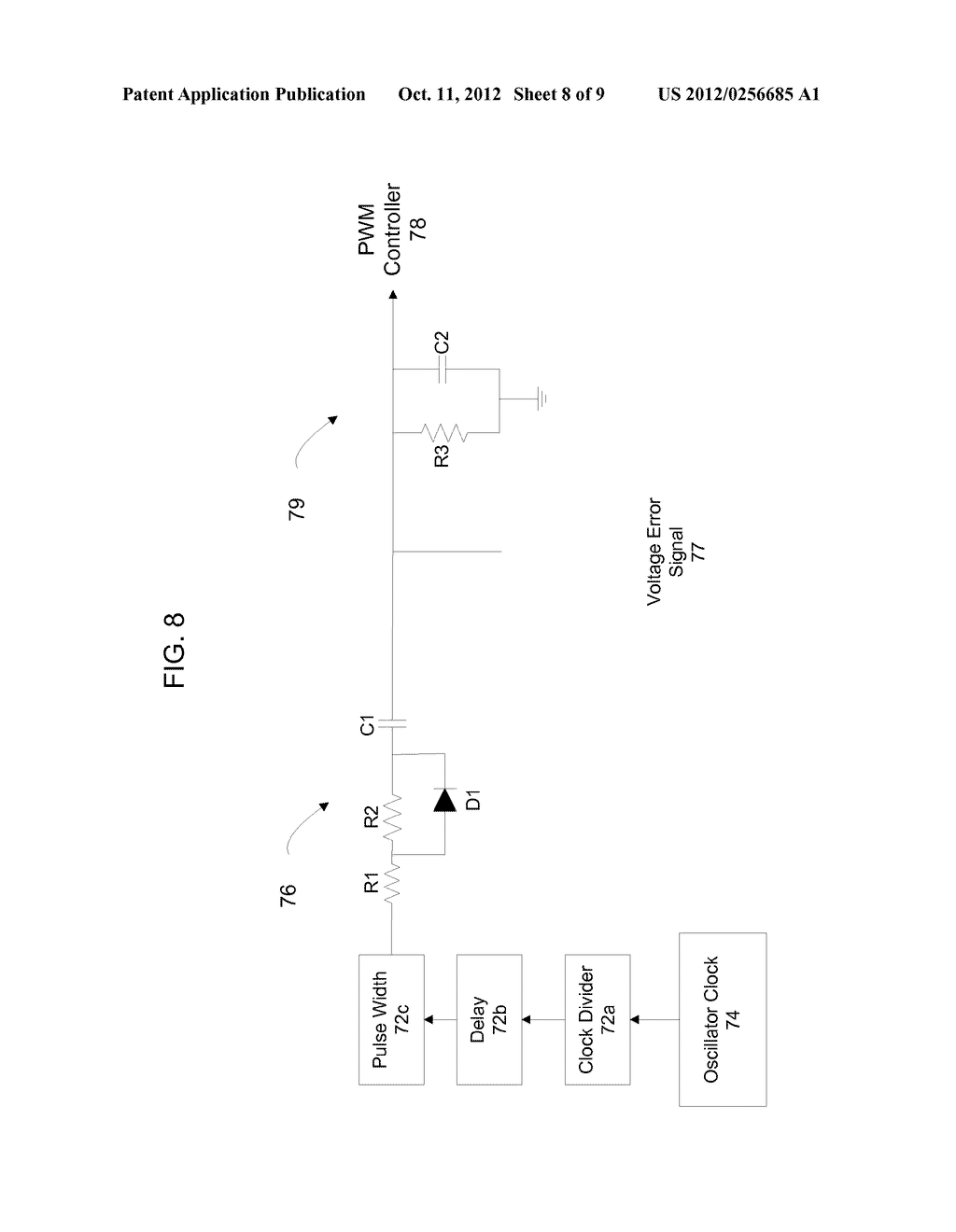 Power Supply with Tickle Pulse Injection - diagram, schematic, and image 09