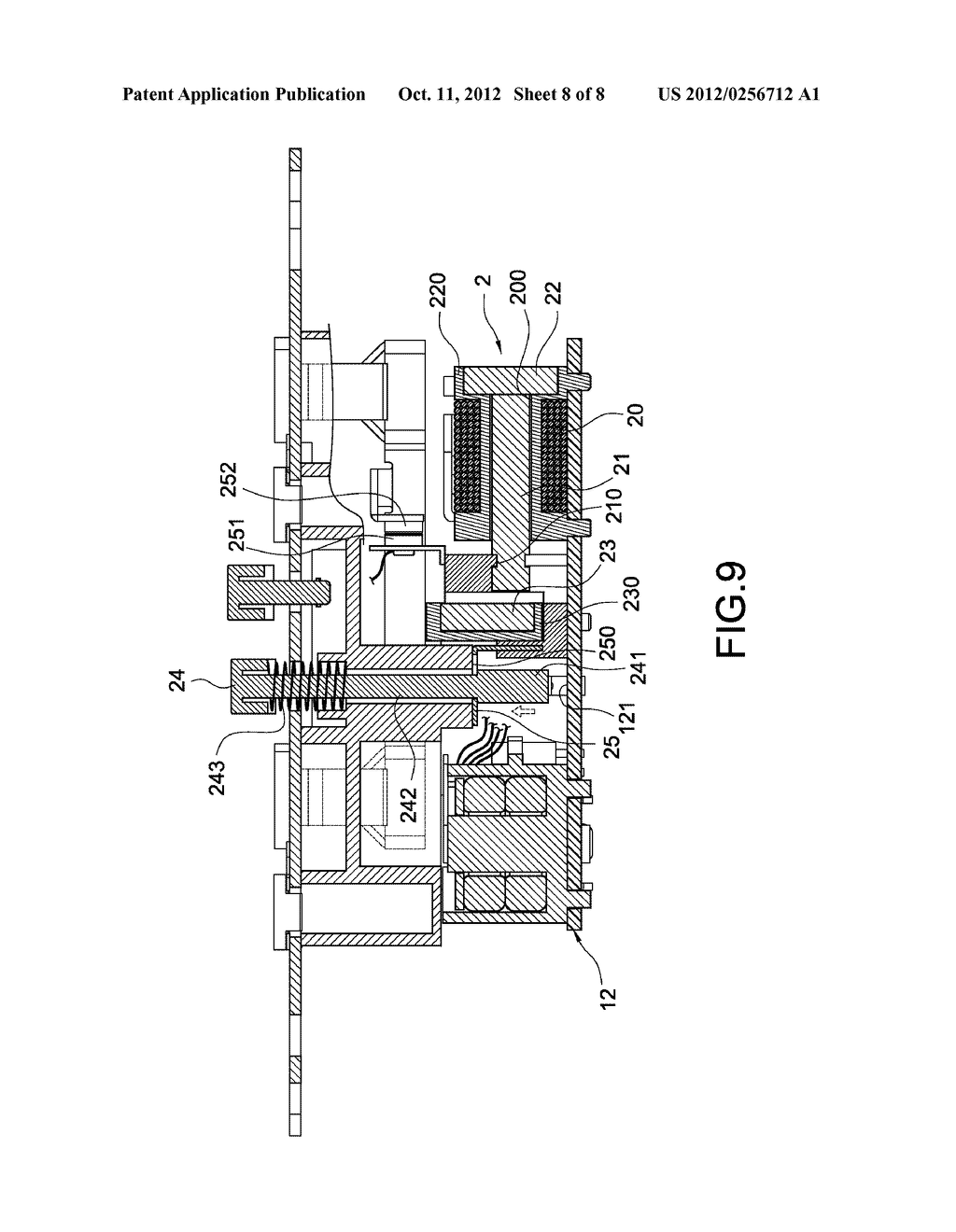 INCORRECT-CIRCUIT DEACTIVATION DEVICE OF MAGNETIC GFCI OUTLET - diagram, schematic, and image 09