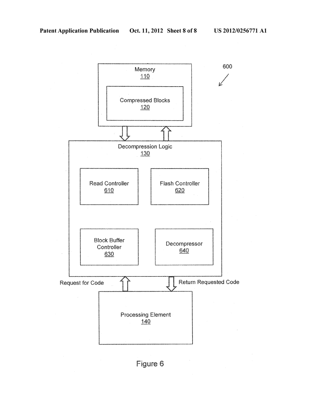 METHOD FOR COMPRESSION AND REAL-TIME DECOMPRESSION OF EXECUTABLE CODE - diagram, schematic, and image 09