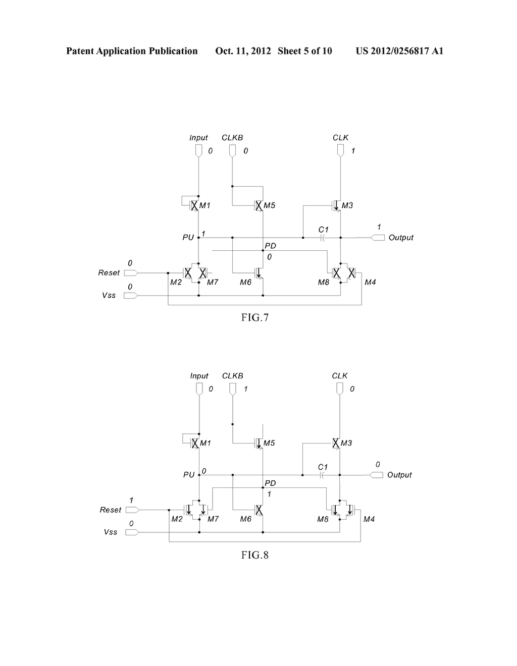 SHIFTING REGISTER AND APPARATUS FOR DRIVING GATE LINES - diagram, schematic, and image 06