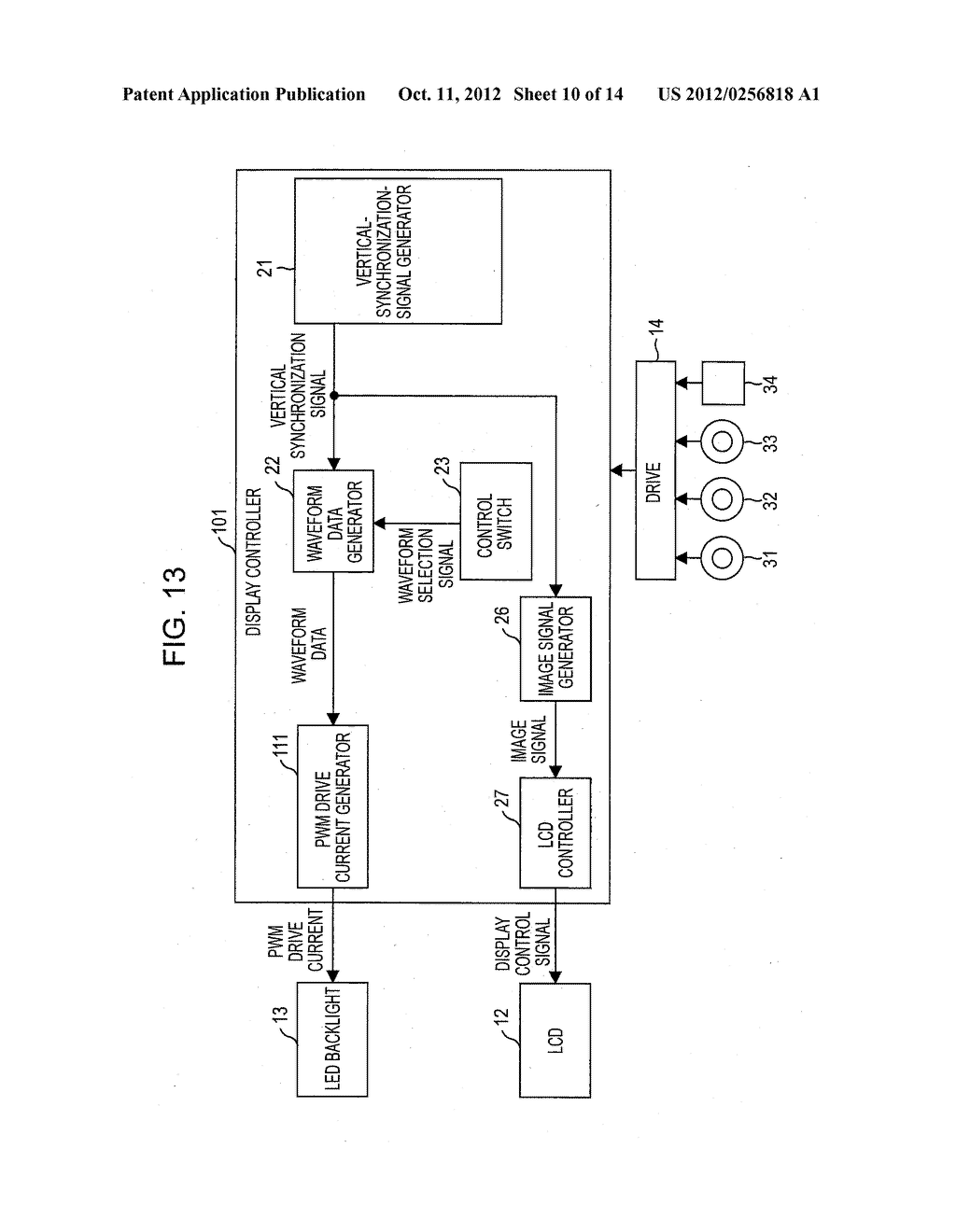 DISPLAY APPARATUS AND METHOD, STORAGE MEDIUM, AND PROGRAM - diagram, schematic, and image 11