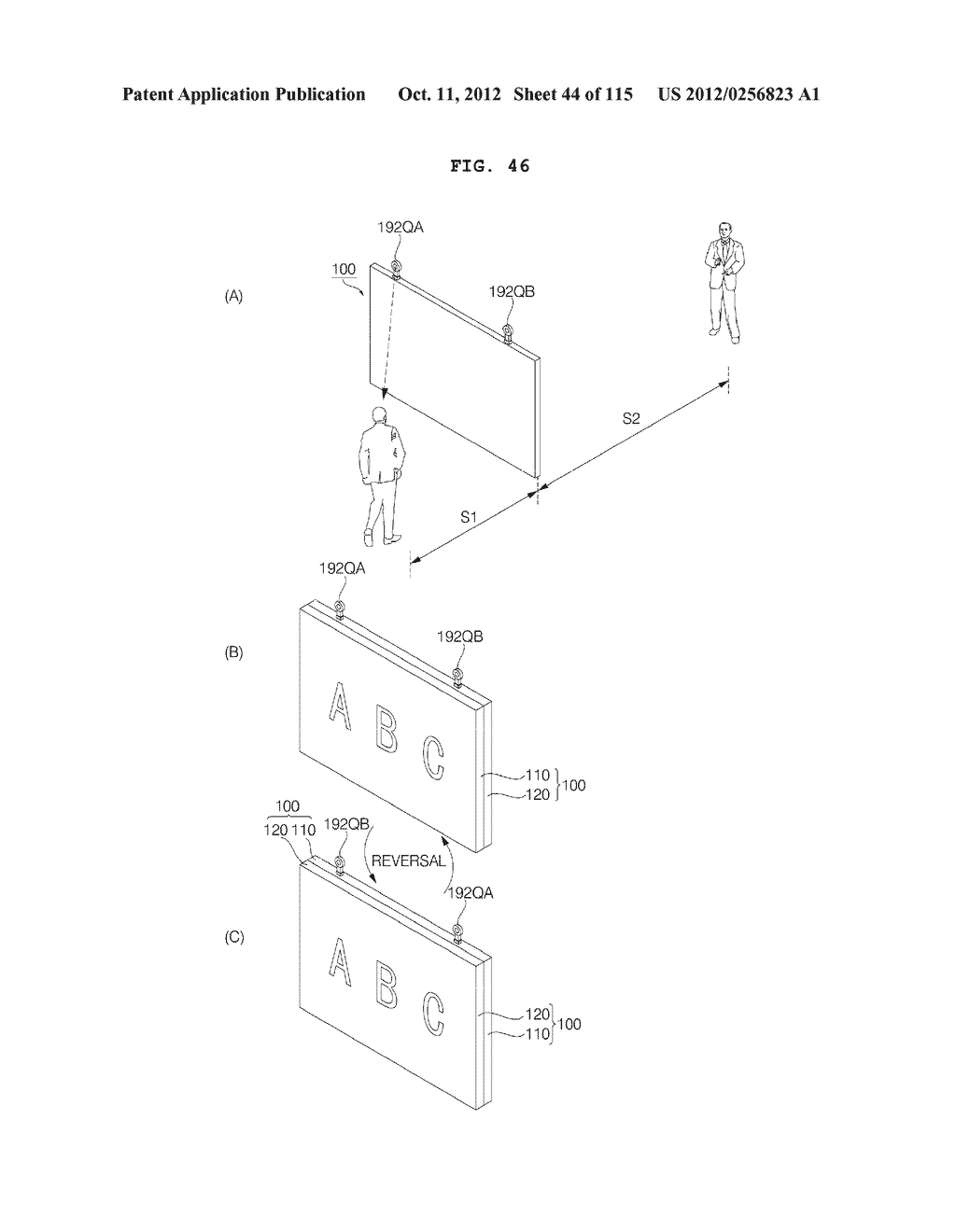 TRANSPARENT DISPLAY APPARATUS AND METHOD FOR OPERATING THE SAME - diagram, schematic, and image 45