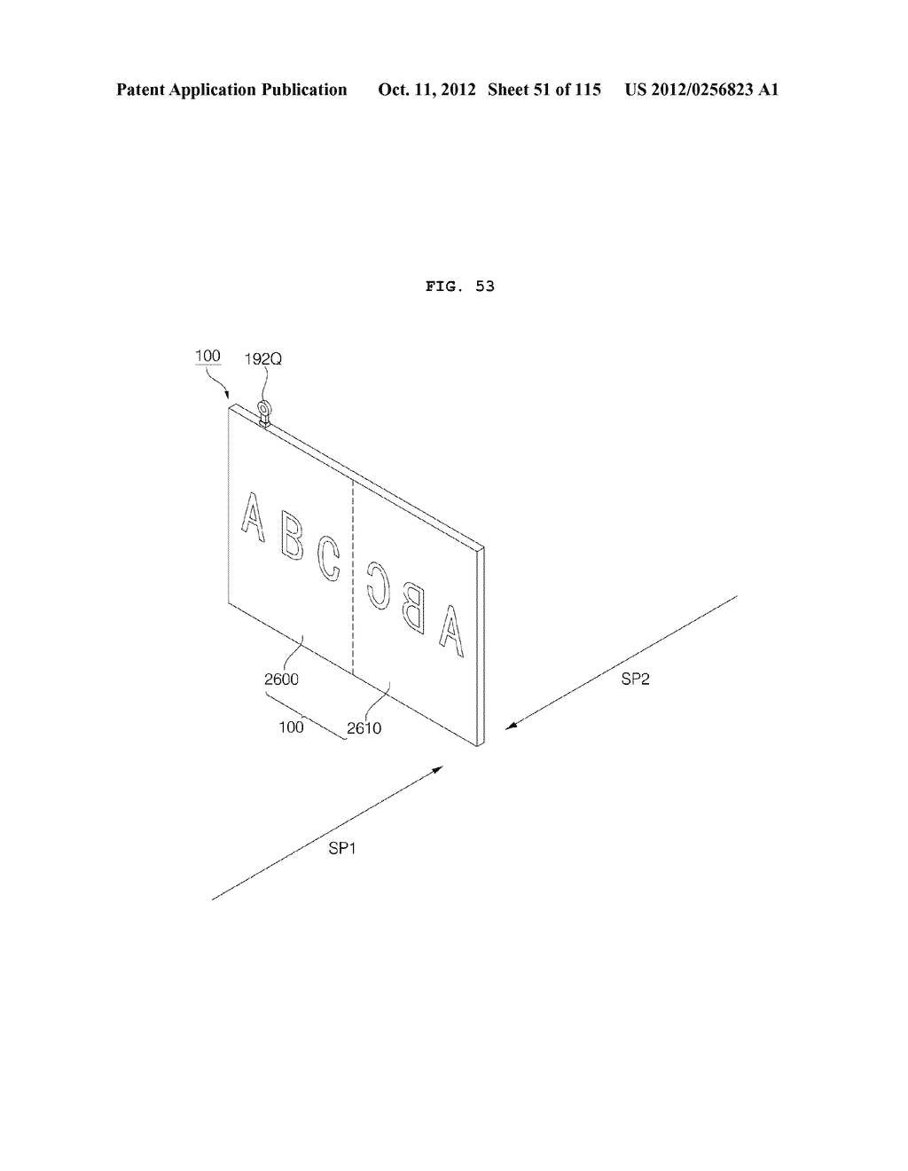 TRANSPARENT DISPLAY APPARATUS AND METHOD FOR OPERATING THE SAME - diagram, schematic, and image 52