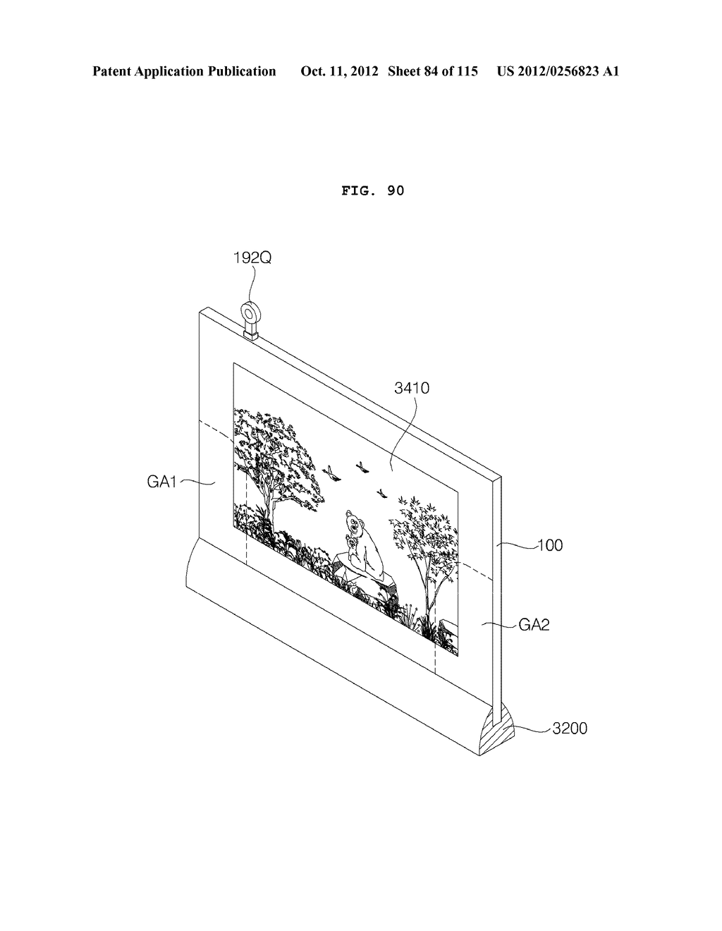 TRANSPARENT DISPLAY APPARATUS AND METHOD FOR OPERATING THE SAME - diagram, schematic, and image 85