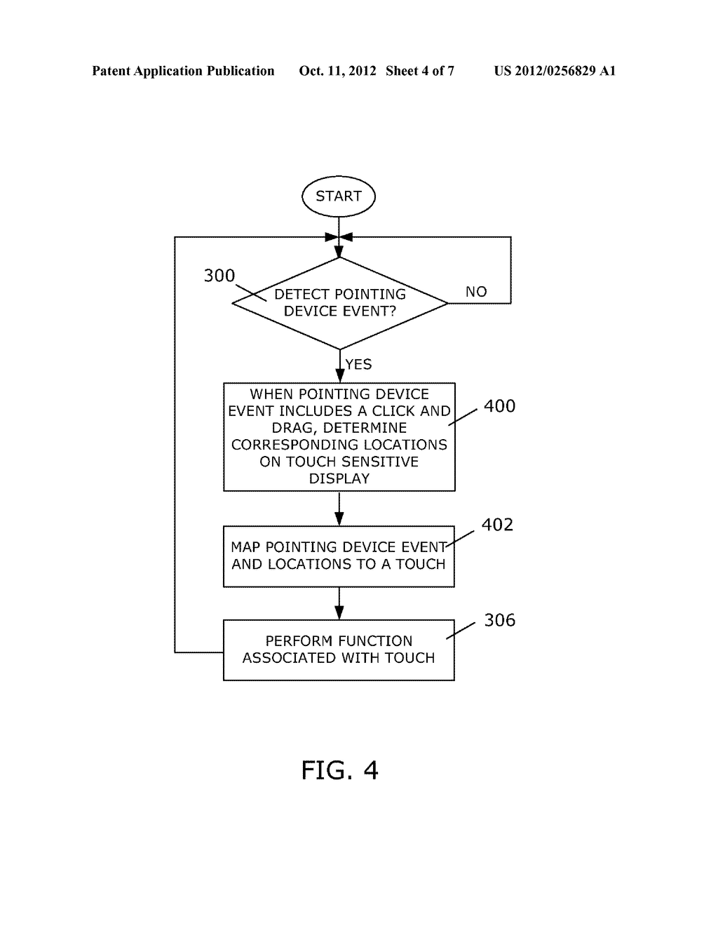 PORTABLE ELECTRONIC DEVICE AND METHOD OF CONTROLLING SAME - diagram, schematic, and image 05