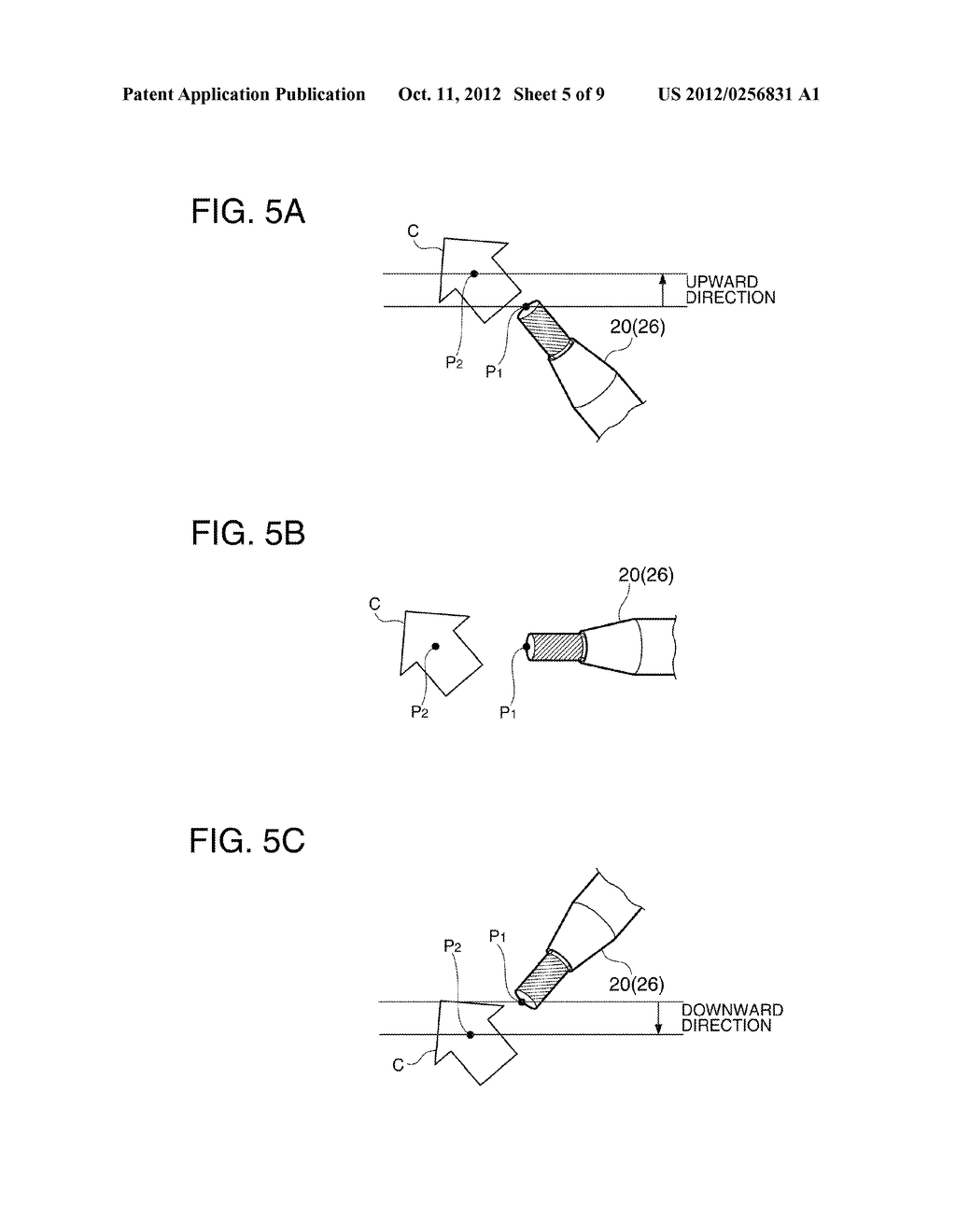 CURSOR DISPLAY DEVICE AND CURSOR DISPLAY METHOD - diagram, schematic, and image 06