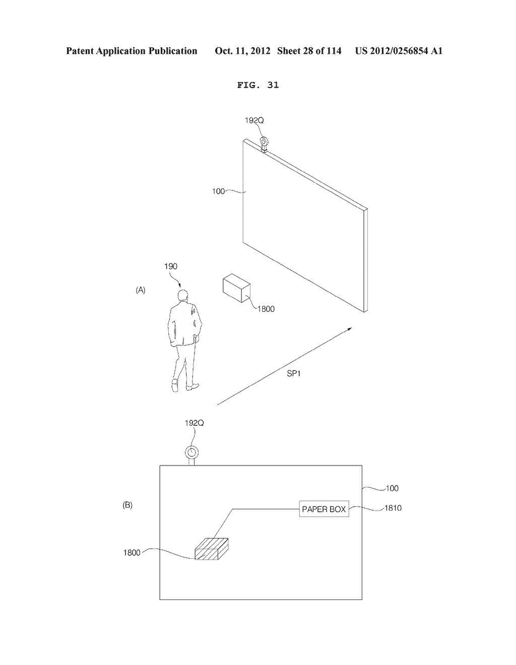 TRANSPARENT DISPLAY APPARATUS AND METHOD FOR OPERATING THE SAME - diagram, schematic, and image 29