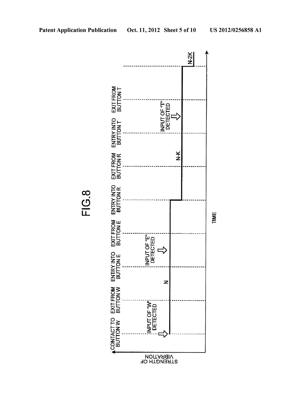 CHARACTER INPUT DEVICE, CHARACTER-INPUT CONTROL METHOD, AND STORAGE MEDIUM     STORING CHARACTER INPUT PROGRAM - diagram, schematic, and image 06