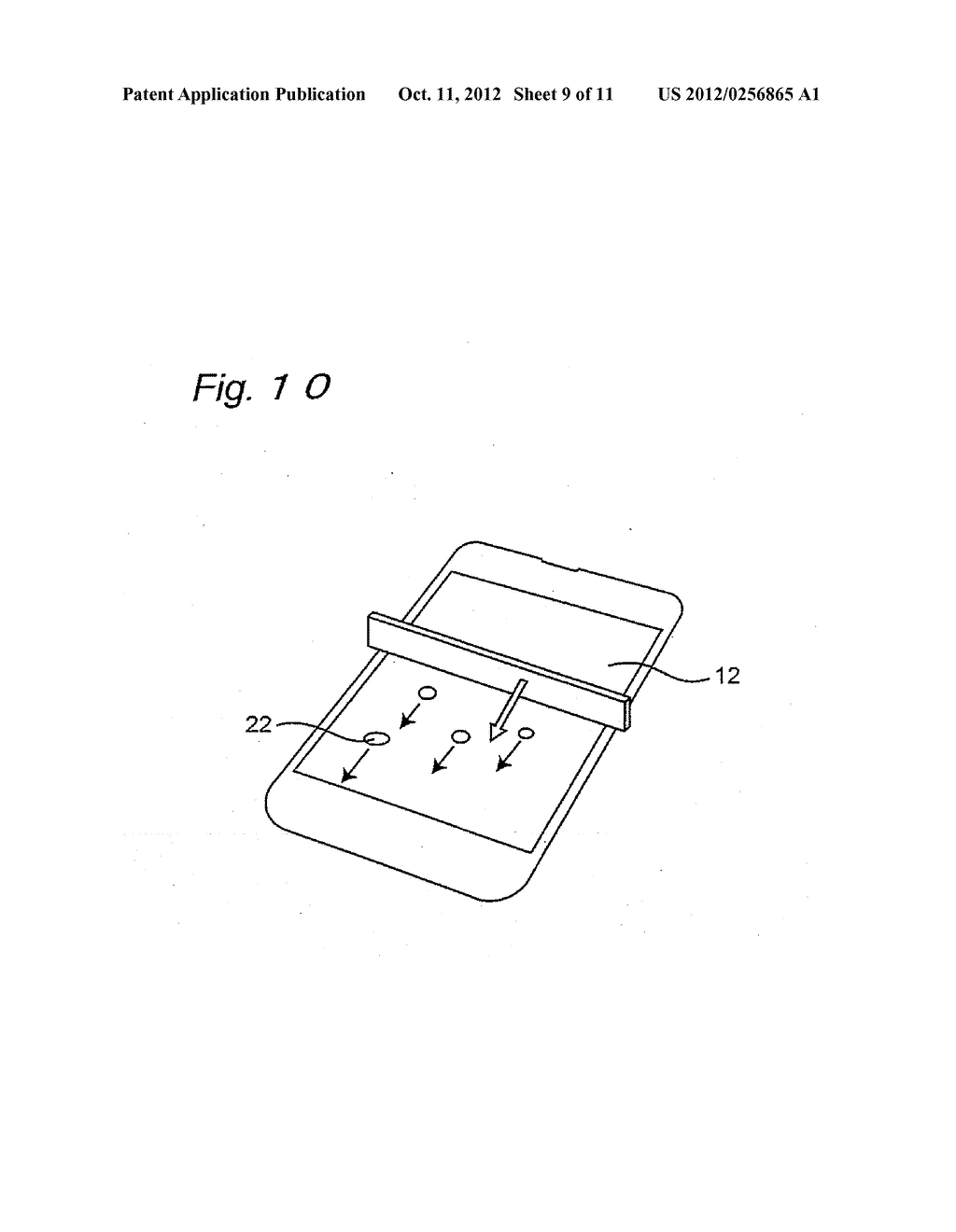 TOUCH PANEL AND PORTABLE DEVICE USING THE SAME - diagram, schematic, and image 10