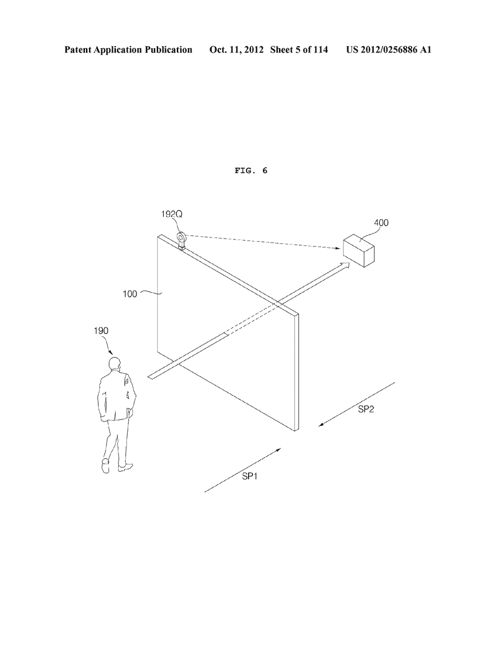 TRANSPARENT DISPLAY APPARATUS AND METHOD FOR OPERATING THE SAME - diagram, schematic, and image 06