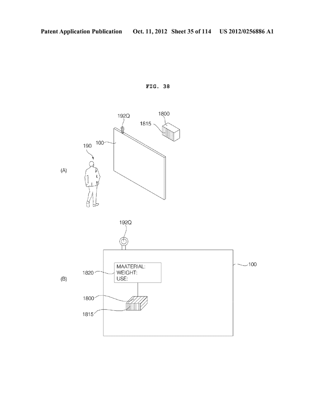 TRANSPARENT DISPLAY APPARATUS AND METHOD FOR OPERATING THE SAME - diagram, schematic, and image 36