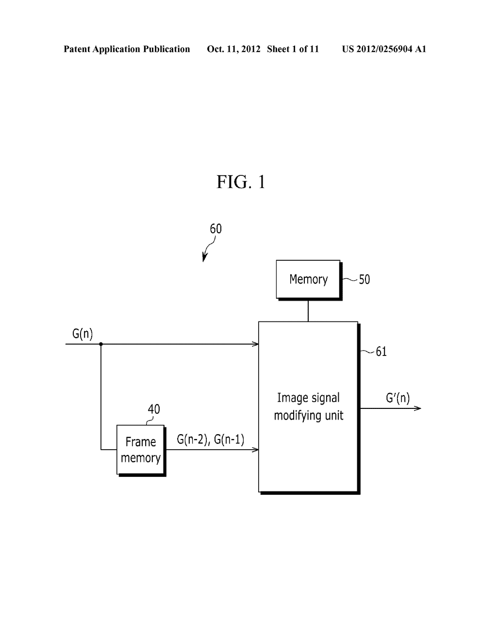 LIQUID CRYSTAL DISPLAY, AND DEVICE AND METHOD OF MODIFYING IMAGE SIGNAL     FOR LIQUID CRYSTAL DISPLAY - diagram, schematic, and image 02