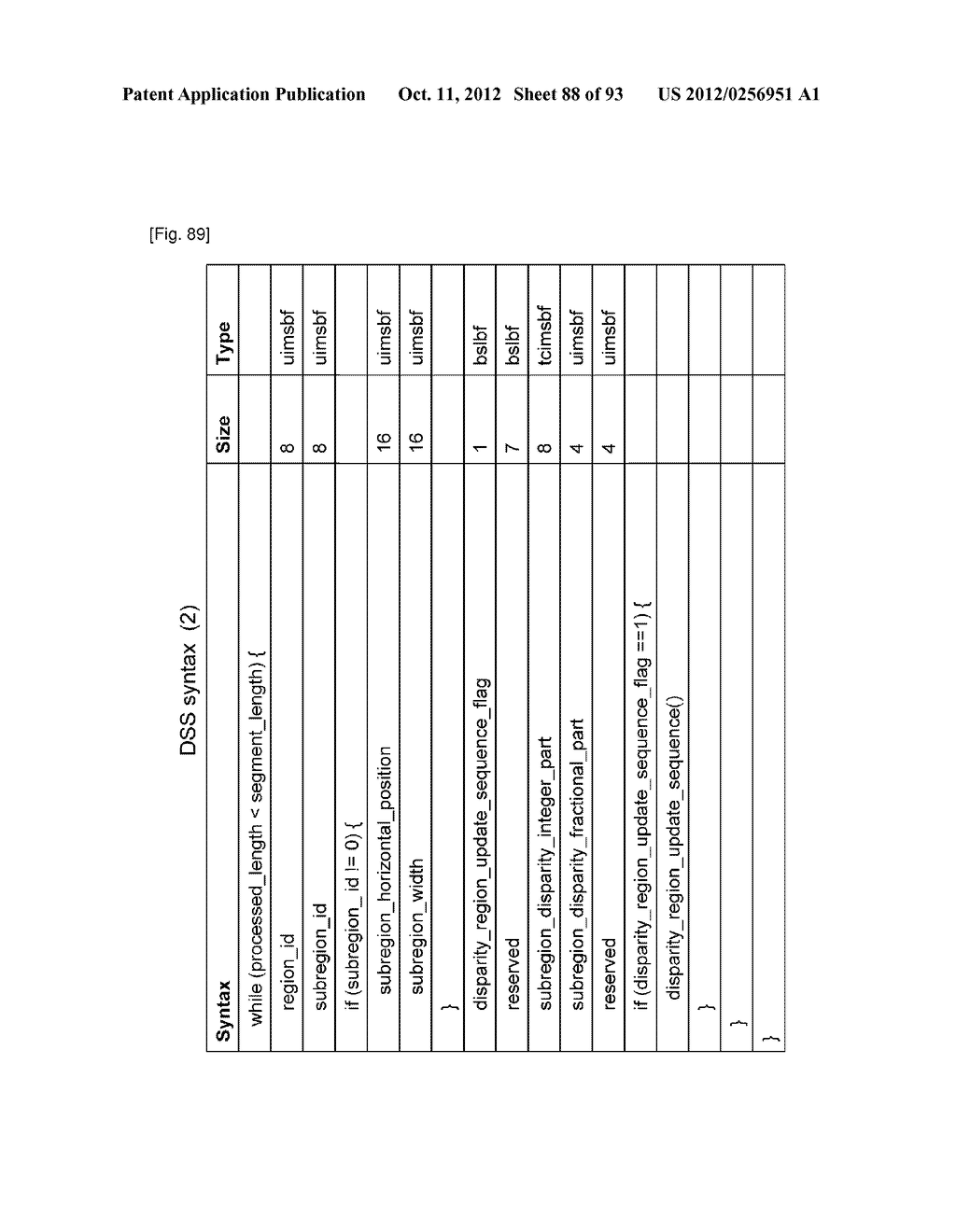 IMAGE DATA TRANSMISSION DEVICE, IMAGE DATA TRANSMISSION METHOD, IMAGE DATA     RECEPTION DEVICE, AND IMAGE DATA RECEPTION METHOD - diagram, schematic, and image 89