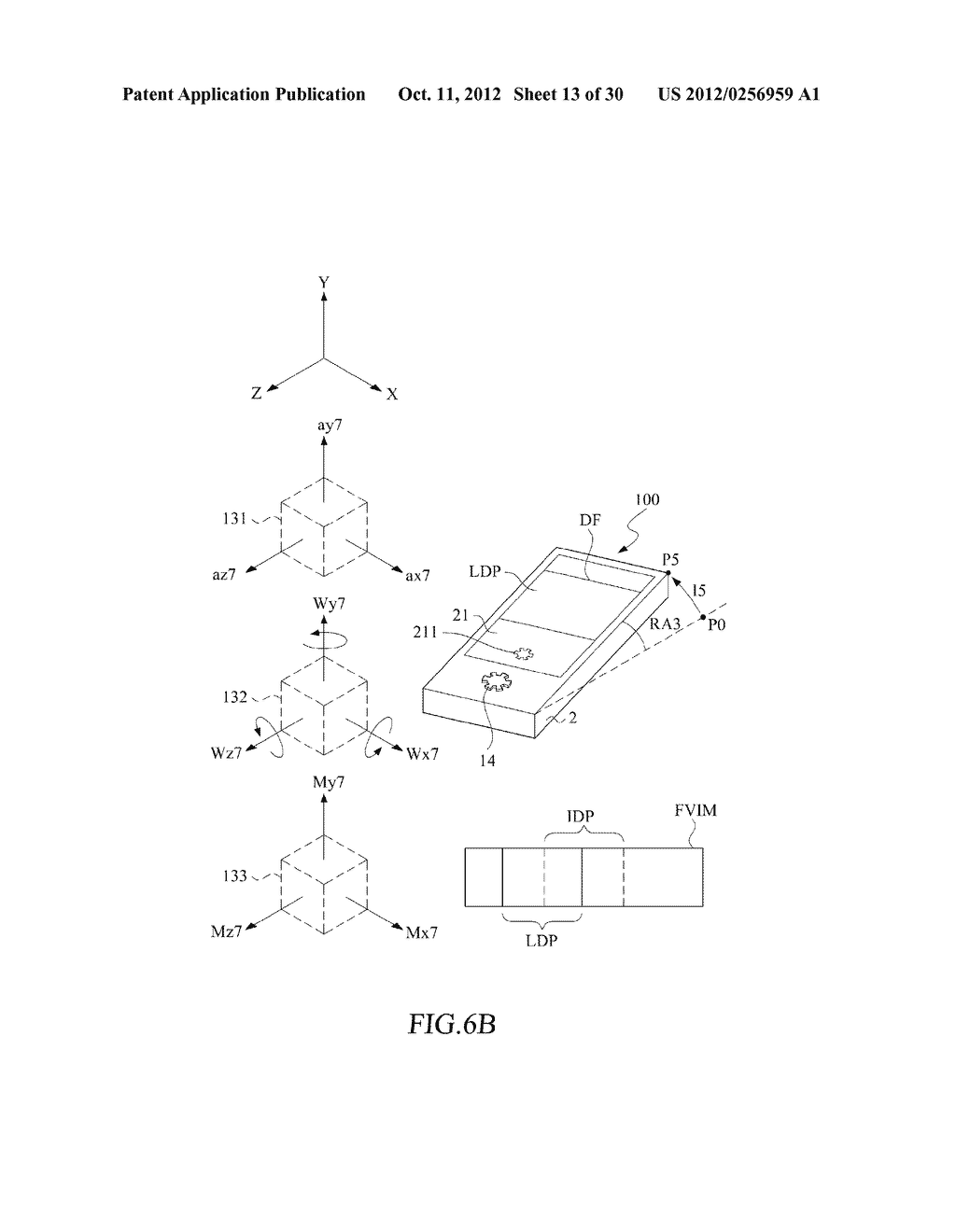 METHOD OF CONTROLLING MOBILE DEVICE WITH TOUCH-SENSITIVE DISPLAY AND     MOTION SENSOR, AND MOBILE DEVICE - diagram, schematic, and image 14