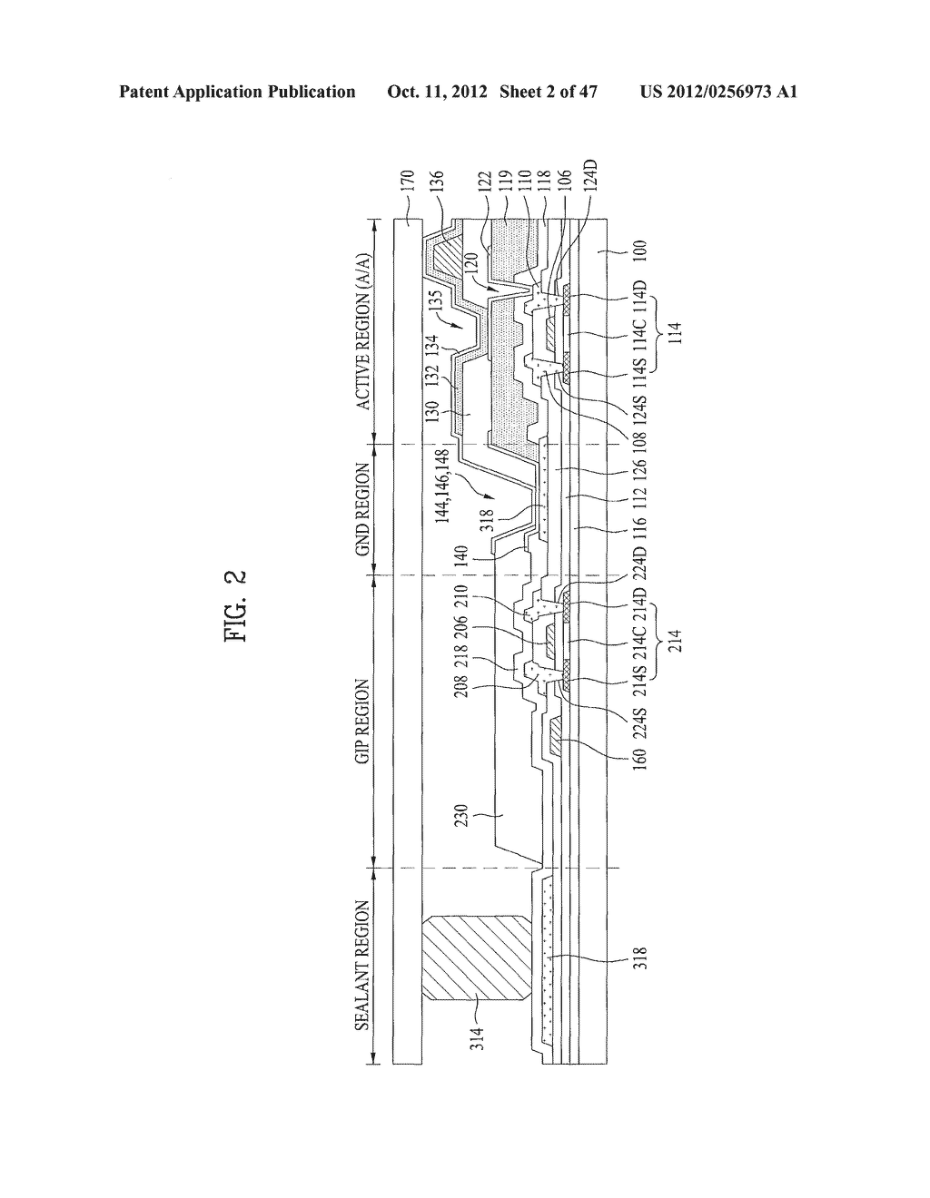 ORGANIC LIGHT EMITTING DISPLAY DEVICE AND METHOD FOR MANUFACTURING THE     SAME - diagram, schematic, and image 03