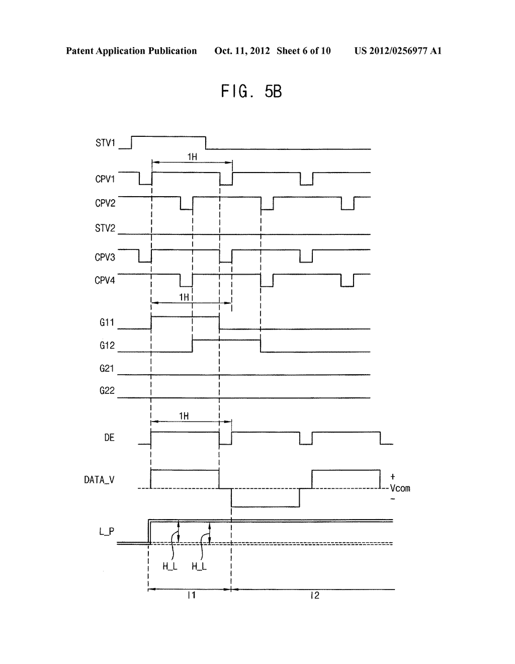 METHOD OF DRIVING A DISPLAY PANEL AND A DISPLAY APPARATUS PERFORMING THE     METHOD - diagram, schematic, and image 07