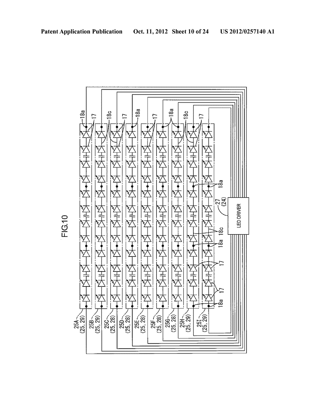 LIGHTING DEVICE, DISPLAY DEVICE, AND TELEVISION RECEIVER - diagram, schematic, and image 11