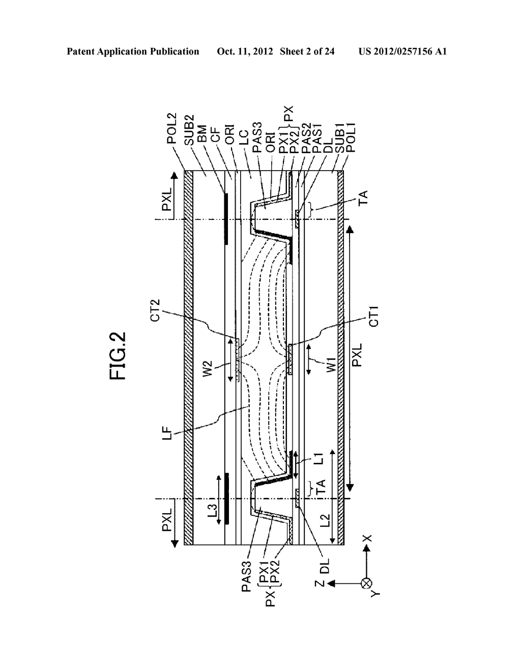 LIQUID CRYSTAL DISPLAY DEVICE - diagram, schematic, and image 03