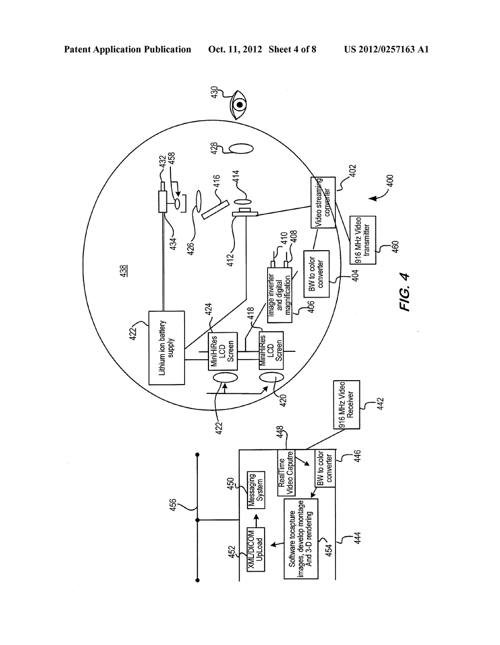 Video Infrared Ophthalmoscope - diagram, schematic, and image 05