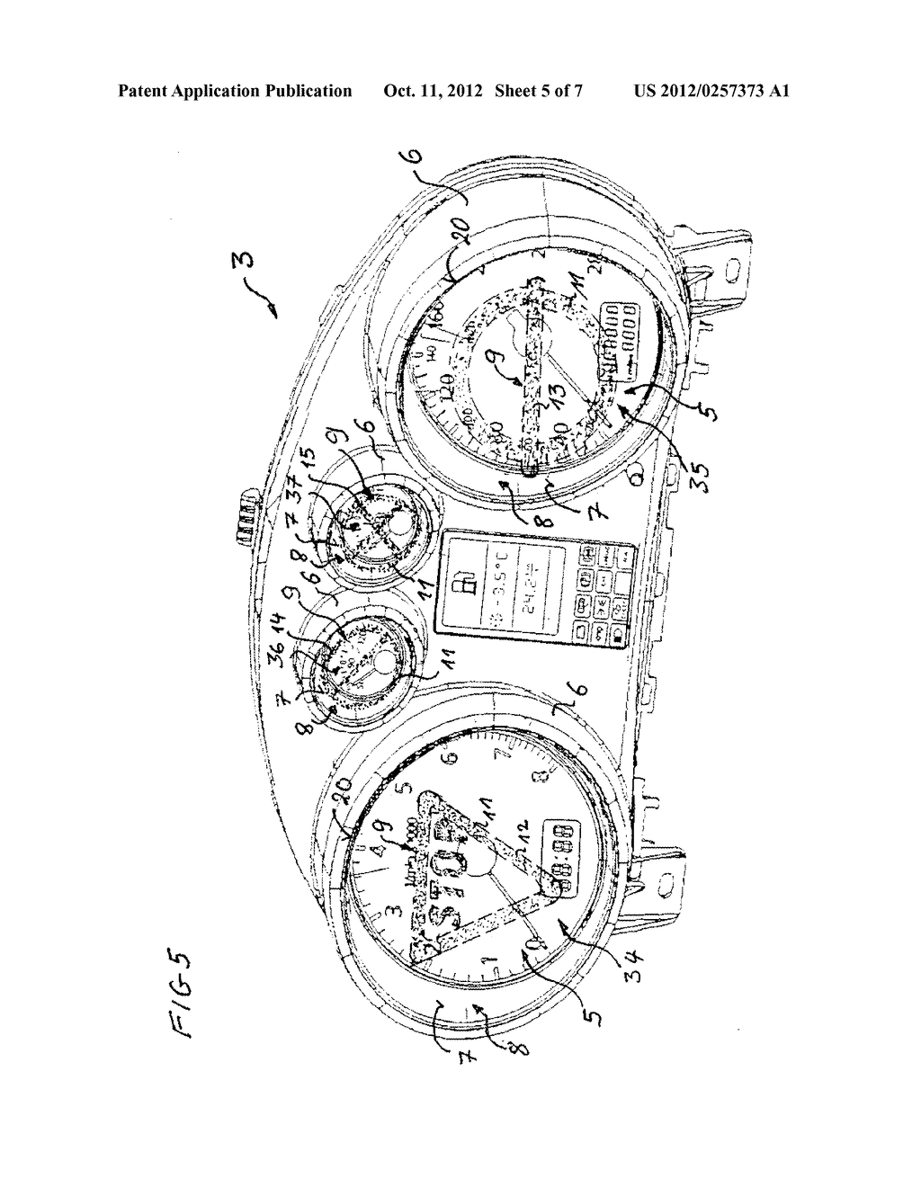 INSTRUMENT FOR A MOTOR VEHICLE - diagram, schematic, and image 06