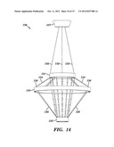 LIGHT FIXTURES, METHODS OF SUSPENDING A PLURALITY OF LIGHT SOURCES, AN     ORNAMENT MOUNTING, AND A METHOD FOR MOUNTING AN ORNAMENT diagram and image