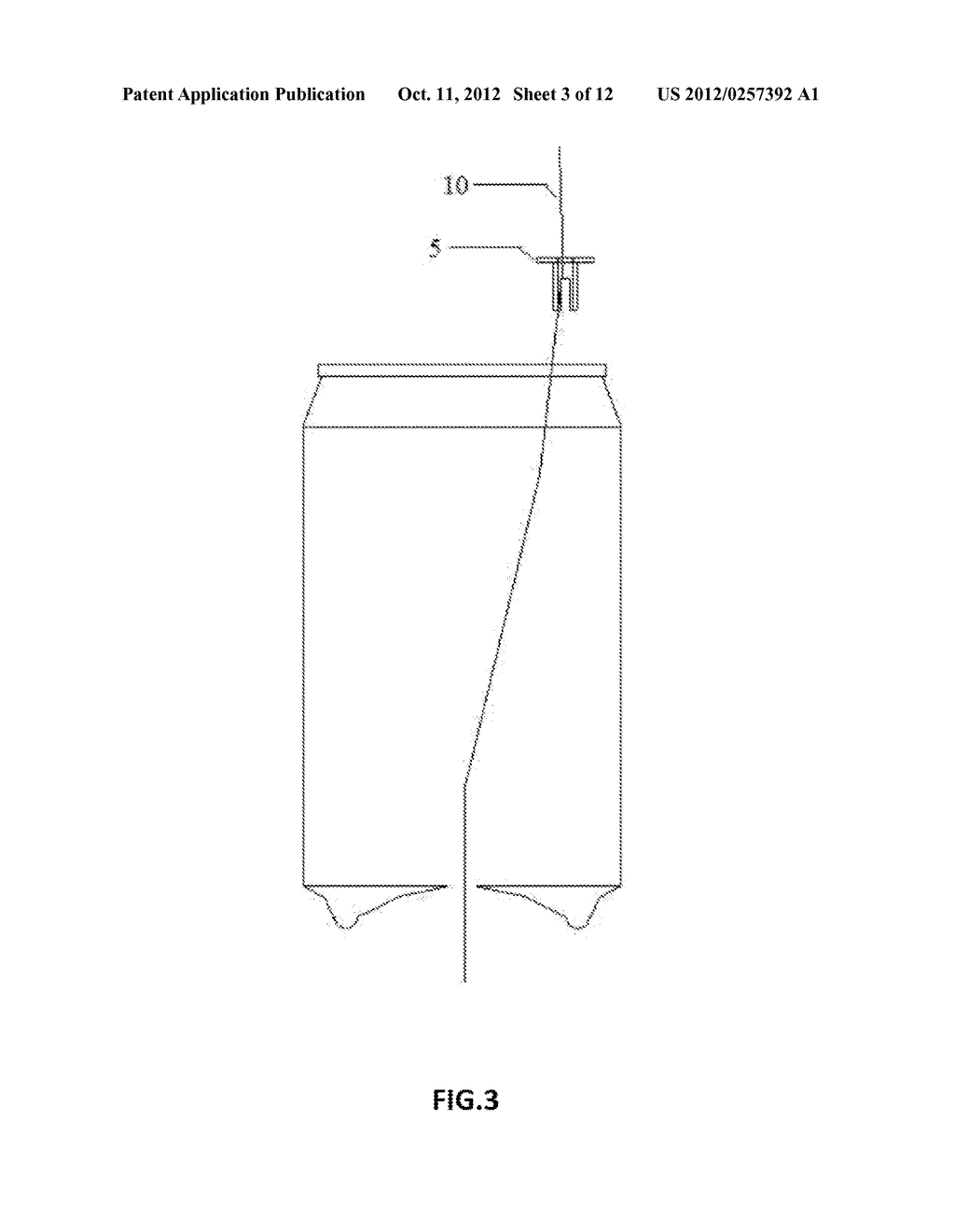 LED LAMPS USING RECYCLED METAL CONTAINERS AS HEAT SINKS AND THE METHOD OF     MAKING THE SAME - diagram, schematic, and image 04