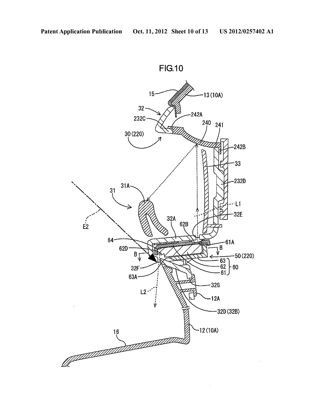 ILLUMINATION DEVICE FOR VEHICLE - diagram, schematic, and image 11